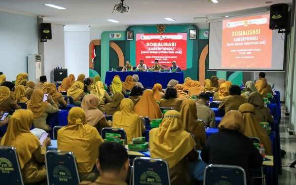 Disdik Gandeng Polres Kediri Kota, Sosialisasi Saber Pungli di Lingkungan Pendidikan