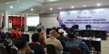 Perkuat Sinergi, Pemkot Kediri Adakan Sosialisasi untuk LSM dan Ormas