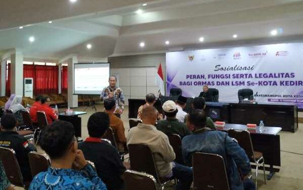 Perkuat Sinergi, Pemkot Kediri Adakan Sosialisasi untuk LSM dan Ormas