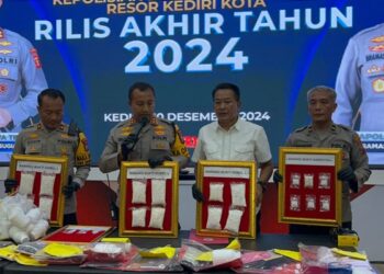 Sepanjang 2024, Dua Kasus Ini Alami Kenaikan di Wilayah Hukum Kota Kediri