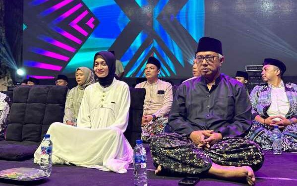 Wali Kota – Wakil Wali Kota Kediri Terpilih Hadiri Pengajian Bersama Gus Iqdam dan Mbah Lurah