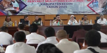 Mitigasi Penyebaran PMK, Pemkab Kediri Bakal Lakukan Penutupan Pasar Hewan