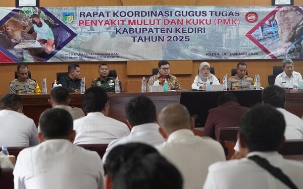 Mitigasi Penyebaran PMK, Pemkab Kediri Bakal Lakukan Penutupan Pasar Hewan