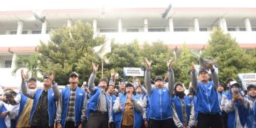 1.365 Mahasiswa UNP Kediri Jalani KKNT , Pj Wali Kota Kediri : Bermanfaat Untuk Kota Kediri