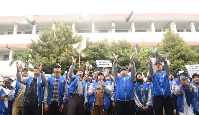 1.365 Mahasiswa UNP Kediri Jalani KKNT , Pj Wali Kota Kediri : Bermanfaat Untuk Kota Kediri