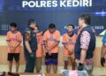 Januari 2025, Polres Kediri Ungkap 3 Kasus Curanmor dan 2 Kasus Pengeroyokan