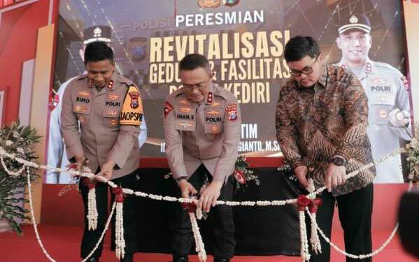 Kapolda Jatim Apresiasi Revitalisasi Mapolres Kediri
