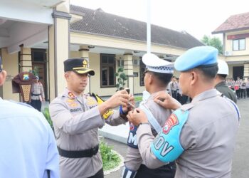 Tekan Angka Kecelakaan Sebelum Ramadhan, Polres Kediri Kota Gelar Ops Patuh Semeru