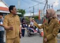 Lakukan Survey, Mbak Wali Siapkan Penataan Jalur Pedestrian di Kawasan Stasiun Kediri