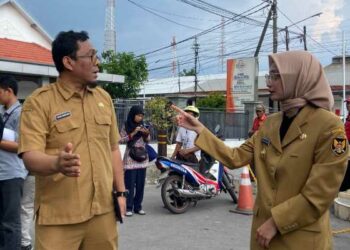 Lakukan Survey, Mbak Wali Siapkan Penataan Jalur Pedestrian di Kawasan Stasiun Kediri