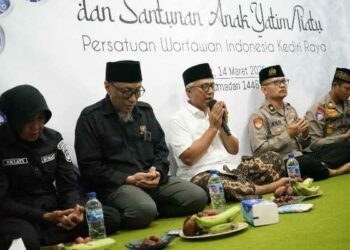 Pelepasan PJ Wali Kota Kediri Penuh Haru, Mbak Vinanda Sampaikan Terima Kasih