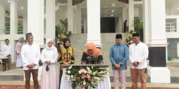 Pelepasan PJ Wali Kota Kediri Penuh Haru, Mbak Vinanda Sampaikan Terima Kasih