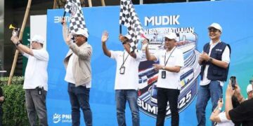 PNM Berangkatkan Ratusan Peserta Mudik Bersama BUMN 2025