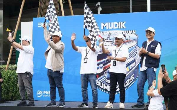 PNM Berangkatkan Ratusan Peserta Mudik Bersama BUMN 2025