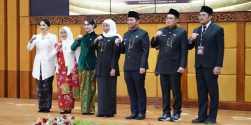 Ini Pesan Mbak Wali Untuk ASN Saat Pimpin Apel Perdana di Balai Kota Kediri