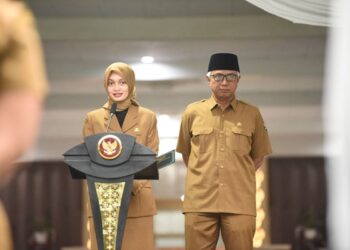 Ini Pesan Mbak Wali Untuk ASN Saat Pimpin Apel Perdana di Balai Kota Kediri