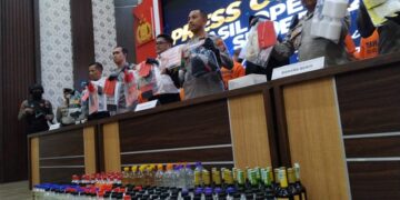 Operasi Pekat Semeru 2025 Polres Kediri Kota, Berikut Kasus Berhasil Diungkap