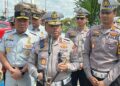 Polres Kediri Panen Jagung, Bersama Pemkab Kediri dan Mahasiswa
