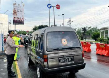 H+4 Lebaran, Kapolres Kediri Pastikan Lalin di Mengkreng Tetap Lancar