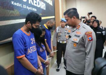 H+4 Lebaran, Kapolres Kediri Pastikan Lalin di Mengkreng Tetap Lancar