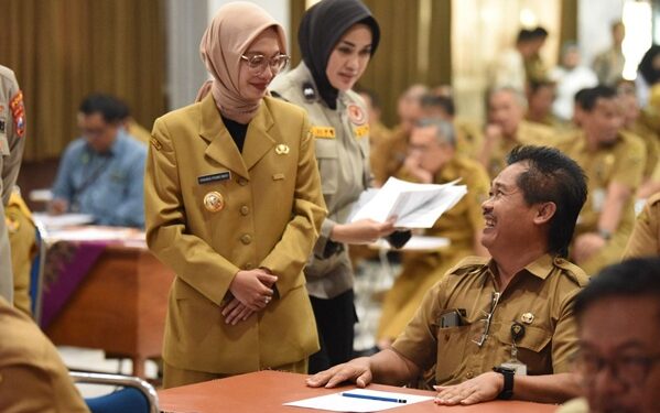 Mbak Vinanda dan Gus Qowim Bersama Forkopimda Silaturahmi ke Ulama, Mohon Doa dan Dukungan Bangun Kota Kediri