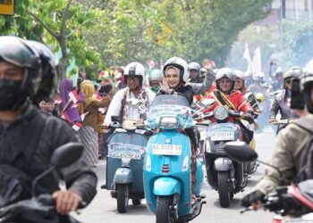 Mbak Vinanda dan Gus Qowim Bersama Forkopimda Silaturahmi ke Ulama, Mohon Doa dan Dukungan Bangun Kota Kediri