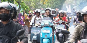 Mbak Vinanda dan Gus Qowim Bersama Forkopimda Silaturahmi ke Ulama, Mohon Doa dan Dukungan Bangun Kota Kediri