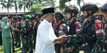 Wujudkan Kepedulian, Polres Kediri Gelar Bazar Murah Ramadan 2025