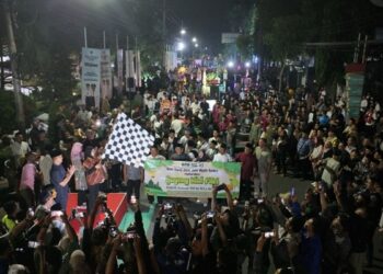 Wujudkan Kepedulian, Polres Kediri Gelar Bazar Murah Ramadan 2025