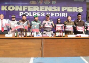 Wujudkan Kepedulian, Polres Kediri Gelar Bazar Murah Ramadan 2025