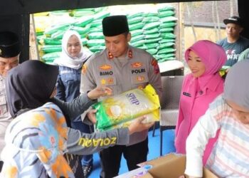 Wujudkan Kepedulian, Polres Kediri Gelar Bazar Murah Ramadan 2025