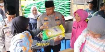 Wujudkan Kepedulian, Polres Kediri Gelar Bazar Murah Ramadan 2025