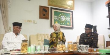 Mbak Vinanda dan Gus Qowim Bersama Forkopimda Silaturahmi ke Ulama, Mohon Doa dan Dukungan Bangun Kota Kediri