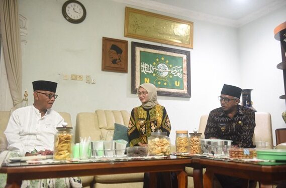 Mbak Vinanda dan Gus Qowim Bersama Forkopimda Silaturahmi ke Ulama, Mohon Doa dan Dukungan Bangun Kota Kediri