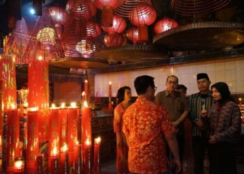 Mbak Vinanda dan Gus Qowim Bersama Forkopimda Silaturahmi ke Ulama, Mohon Doa dan Dukungan Bangun Kota Kediri