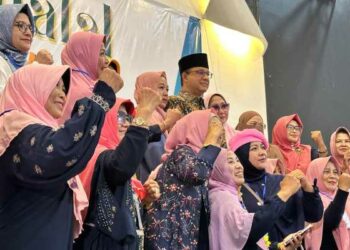 Ribuan Simpatisan Padati Halal Bihalal Bersama Anies Baswedan di Kediri