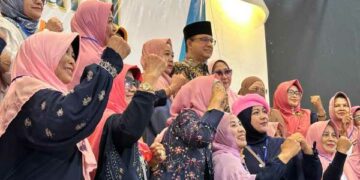Ribuan Simpatisan Padati Halal Bihalal Bersama Anies Baswedan di Kediri