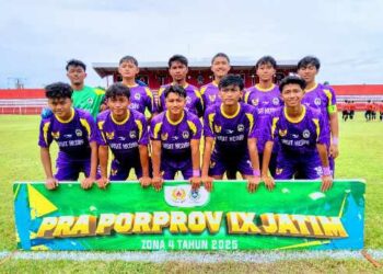 Menang di Laga Terakhir, Tim Sepakbola Kota Kediri Lolos ke Porprov Jatim 2025