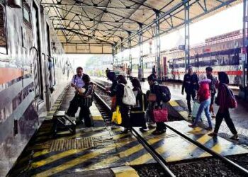 Catat Lonjakan Penumpang, Total 23.900 Penumpang Tiba di Wilayah Daop 7 Madiun