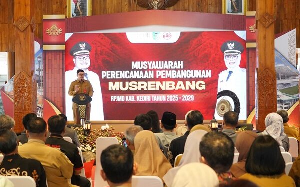 Musrenbang RPJMD 2025-2029, Bupati Dhito Minta Fokus Entaskan Kemiskinan Ekstrem