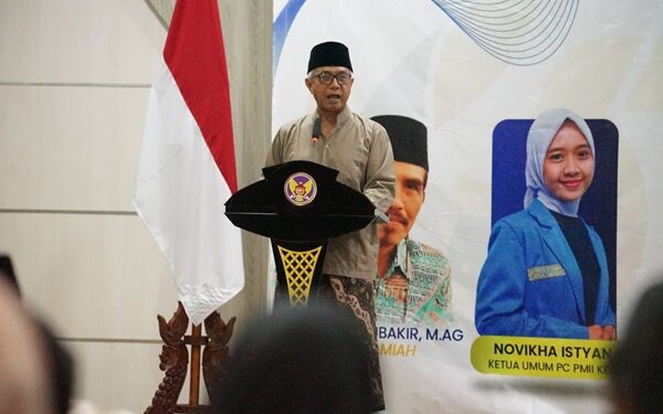 Gus Qowim Ajak PMII Ambil Peran Untuk Bangun Kota Kediri MAPAN