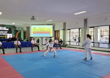 Gelar O2SN 2025, Pemkot Kediri Siapkan Atlet Karate Terbaik ke Provinsi
