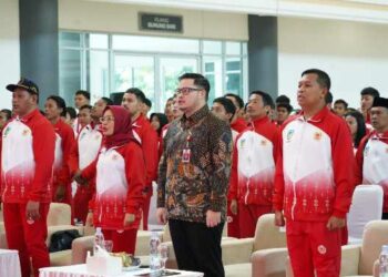 Lepas Kontingen ke Porprov IX Jatim, Mas Dhito Ingatkan Hal Berikut