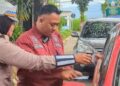 Operasi Gabungan Pajak Kendaraan Digelar di Kediri, Pengendara Diberi Surat Teguran