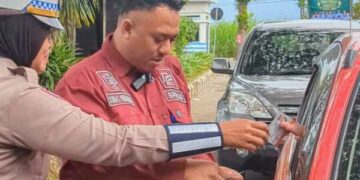 Operasi Gabungan Pajak Kendaraan Digelar di Kediri, Pengendara Diberi Surat Teguran