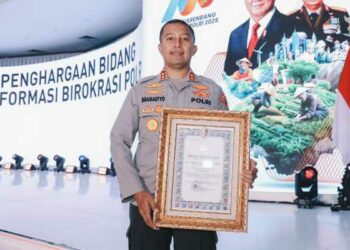 Polres Kediri Kota Raih Penghargaan Bergengsi dari Kapolri atas Prestasi Pelayanan Prima