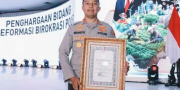 Polres Kediri Kota Raih Penghargaan Bergengsi dari Kapolri atas Prestasi Pelayanan Prima