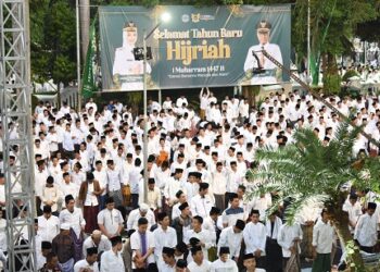 Awali Tahun Baru 1447 H, Mbak Wali Doa Bersama 27 Ribu Jamaah