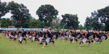 Aksi Unik di Lapangan Ngronggo, Integrasikan Seni Budaya untuk Berantas Narkoba
