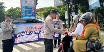Satgas Preemtif Ops Patuh Semeru 2025 Polres Kediri Gencarkan Edukasi Lalu Lintas